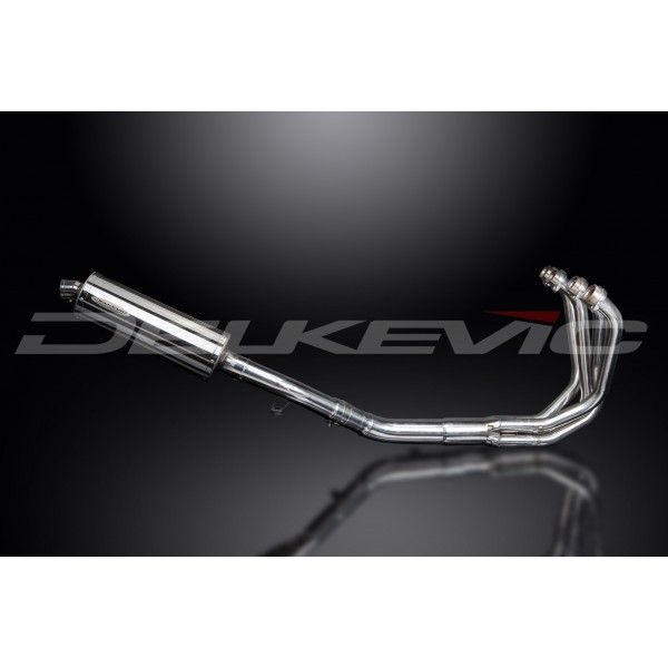 Delkevic volledig systeem Oval RVS 350mm - GSX650F (2007-2016)