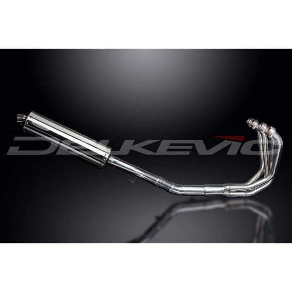 Delkevic volledig systeem Oval RVS 450mm - GSX650F (2007-2016)