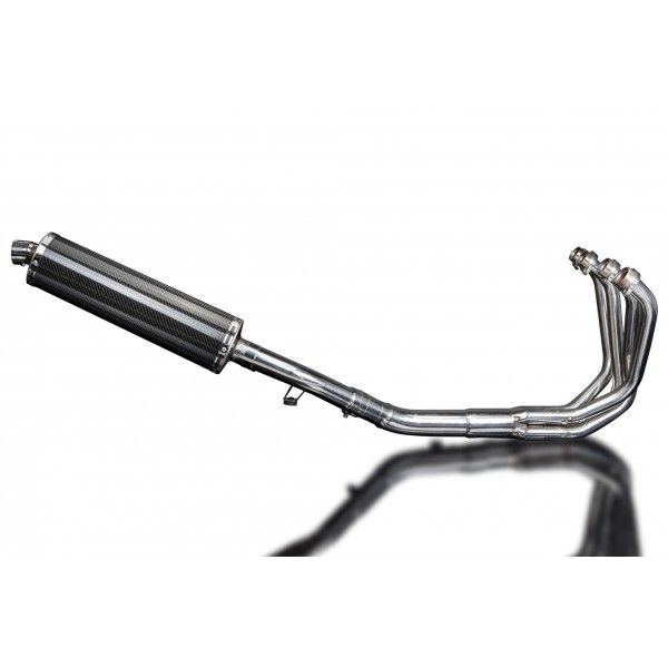 Delkevic volledig systeem Oval Carbon 450mm - GSX650F (2007-2016)
