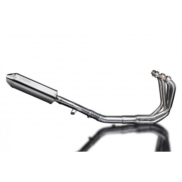 Delkevic volledig systeem Tri-Oval RVS 320mm - GSX650F (2007-2016)