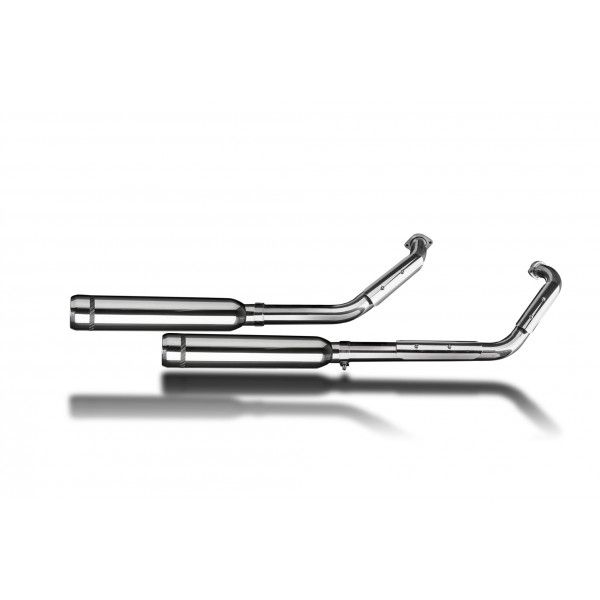 Delkevic volledig systeem Round RVS 410mm - VL800 Intruder Volusia (2001-2016)