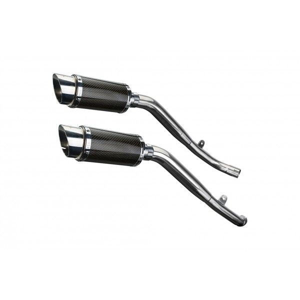 Delkevic slip-on kit Round Carbon 200mm - XL1000V Varadero (1999-2014)