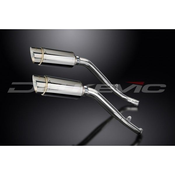 Delkevic slip-on kit Round RVS 200mm - XL1000V Varadero (1999-2014)