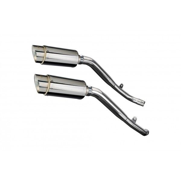 Delkevic slip-on kit Round RVS 200mm - XL1000V Varadero (1999-2014)