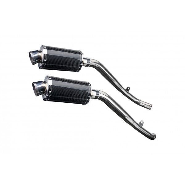 Delkevic slip-on kit Oval Carbon 225mm - XL1000V Varadero (1999-2014)