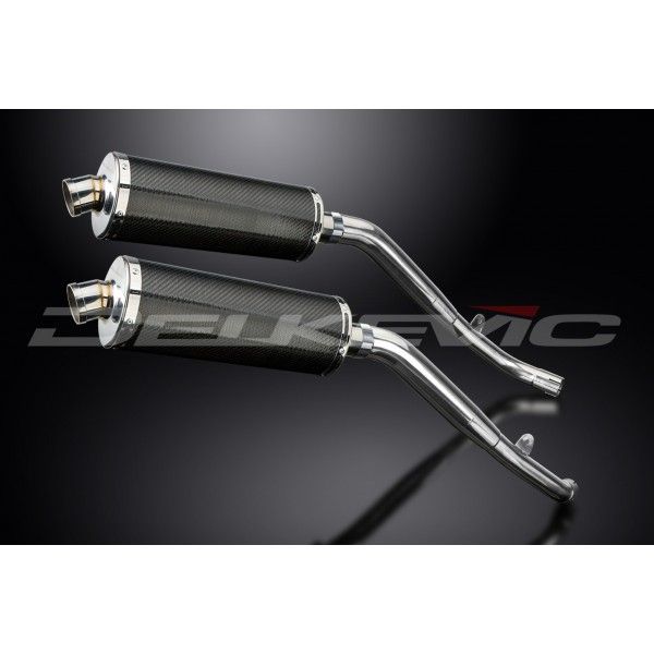 Delkevic slip-on kit Oval Carbon 350mm - XL1000V Varadero (1999-2014)