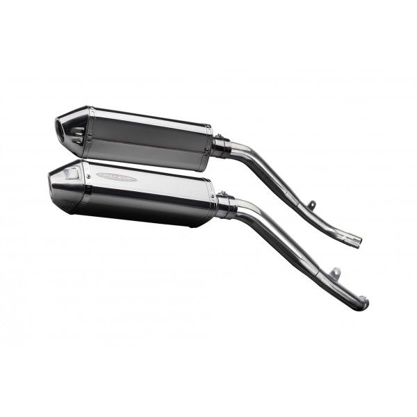 Delkevic slip-on kit Tri-Oval RVS 320mm - XL1000V Varadero (1999-2014)