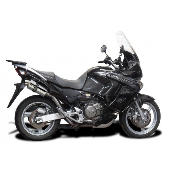 Delkevic slip-on kit Oval RVS 225mm - XL1000V Varadero (1999-2014)