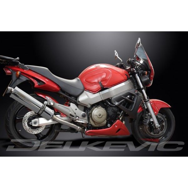 Delkevic volledig systeem Oval RVS 450mm - X11 CB1100SF (1999-2002)