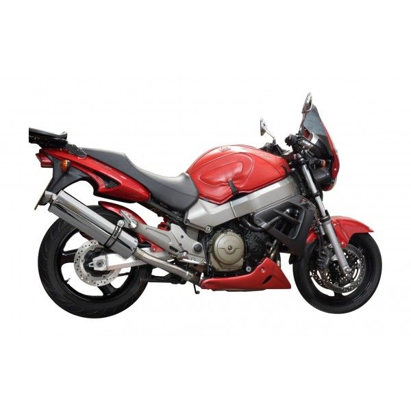 Delkevic volledig systeem Oval RVS 450mm - X11 CB1100SF (1999-2002)