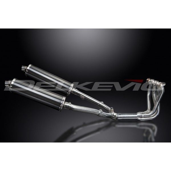 Delkevic volledig systeem Oval Carbon 450mm - X11 CB1100SF (1999-2002)