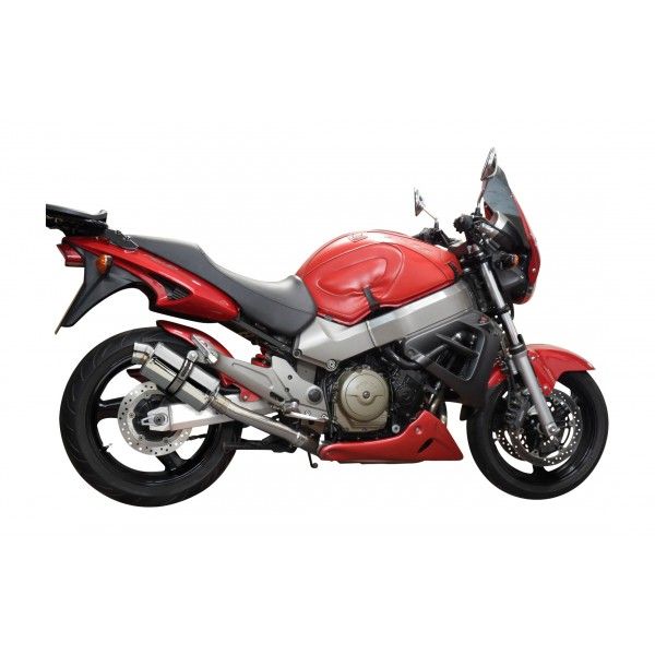 Delkevic volledig systeem Oval RVS 225mm - X11 CB1100SF (1999-2002)