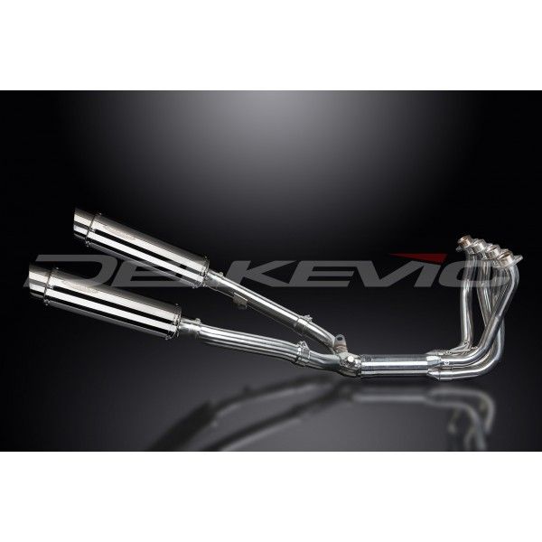 Delkevic volledig systeem Round RVS 350mm - X11 CB1100SF (1999-2002)