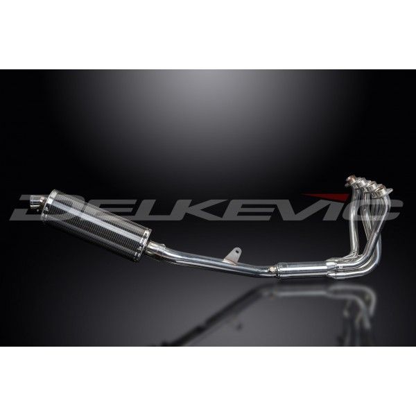 Delkevic volledig systeem Oval Carbon 350mm - X11 CB1100SF (1999-2002)