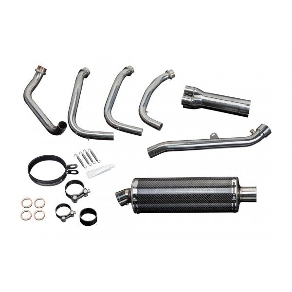 Delkevic volledig systeem Oval Carbon 350mm - X11 CB1100SF (1999-2002)