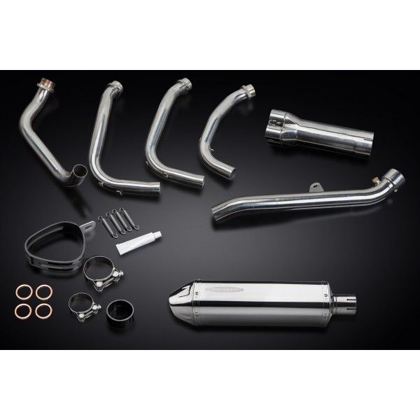 Delkevic volledig systeem Tri-Oval RVS 320mm - X11 CB1100SF (1999-2002)