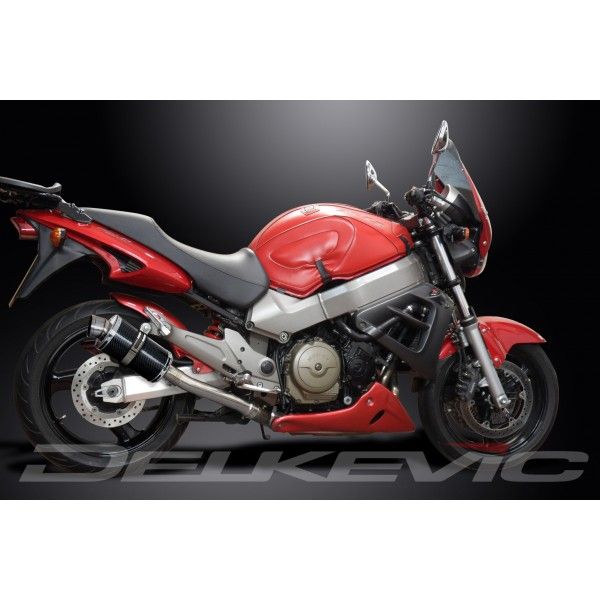 Delkevic slip-on kit Oval Carbon 225mm - X11 CB1100SF (1999-2002)
