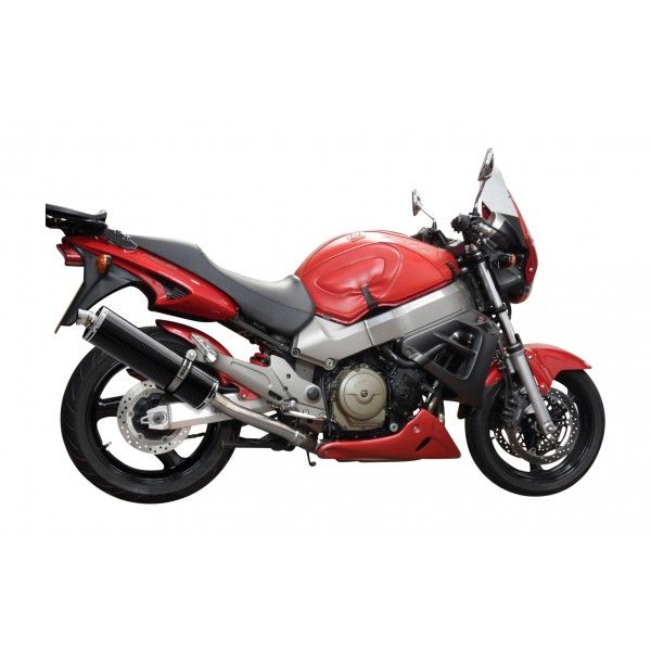 Delkevic slip-on kit Oval Carbon 450mm - X11 CB1100SF (1999-2002)