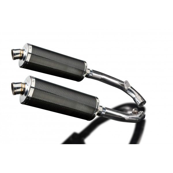 Delkevic slip-on kit Oval Carbon 350mm - VTR1000SP1 (2000-2001)