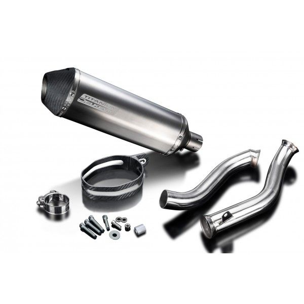 Delkevic slip-on kit X-Oval Titanium 343mm - 690 DUKE 17-18