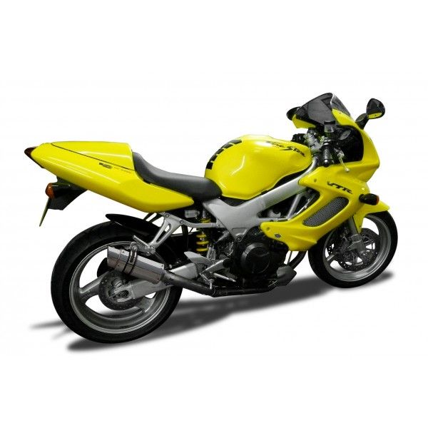 Delkevic slip-on kit Round RVS 200mm - VTR1000F Firestorm (1997-2003)