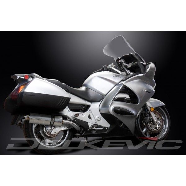 Delkevic volledig systeem Oval RVS 350mm - ST1300 PAN EUROPEAN ABS/TCS(2002-2017)