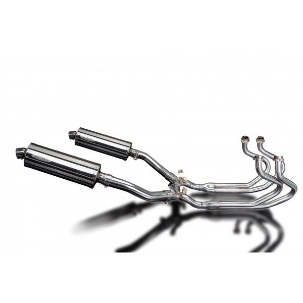 Delkevic volledig systeem Oval RVS 350mm - ST1300 PAN EUROPEAN ABS/TCS(2002-2017)