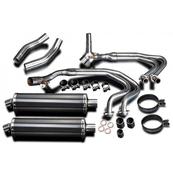 Delkevic volledig systeem Oval Carbon 450mm - ST1300 PAN EUROPEAN ABS/TCS(2002-2017)