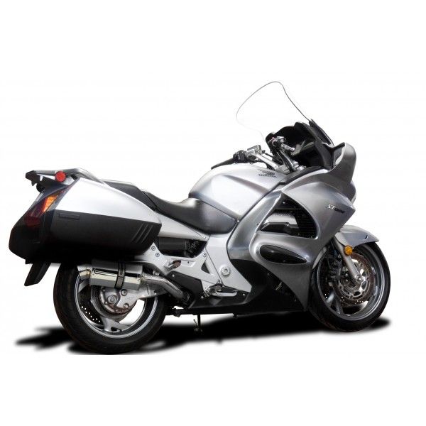 Delkevic volledig systeem Oval RVS 225mm - ST1300 PAN EUROPEAN ABS/TCS(2002-2017)