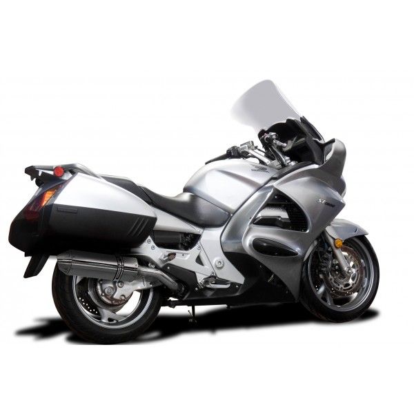 Delkevic slip-on kit Tri-Oval RVS 320mm - ST1300 PAN EUROPEAN ABS/TCS(2002-2017)