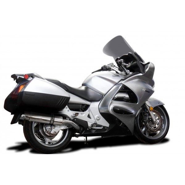 Delkevic slip-on kit Round RVS 350mm - ST1300 PAN EUROPEAN ABS/TCS(2002-2017)