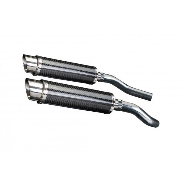 Delkevic slip-on kit Round Carbon 350mm - ST1300 PAN EUROPEAN ABS/TCS(2002-2016)