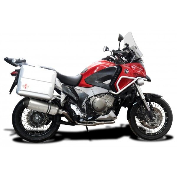 Delkevic volledig systeem X-Oval Titanium 343mm - VFR1200X 12-19