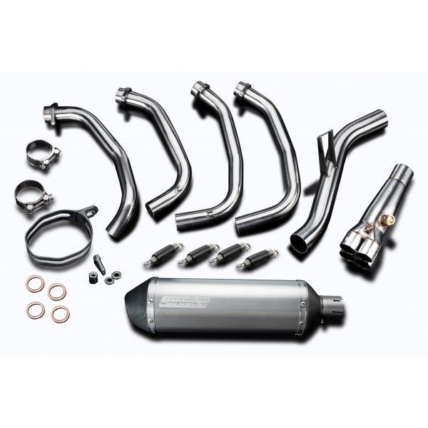 Delkevic volledig systeem X-Oval Titanium 343mm - Z900RS 2018-2020