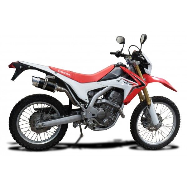 Delkevic volledig systeem Round Carbon 200mm - CRF250L (2012-2016)