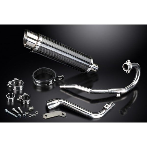 Delkevic volledig systeem Round Carbon 350mm - CRF250L (2012-2016)