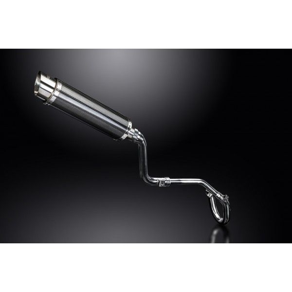 Delkevic volledig systeem Round Carbon 350mm - CRF250L (2012-2016)