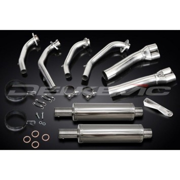 Delkevic volledig systeem Round RVS 350mm - GL1000K/Z GOLDWING (1975-1979)