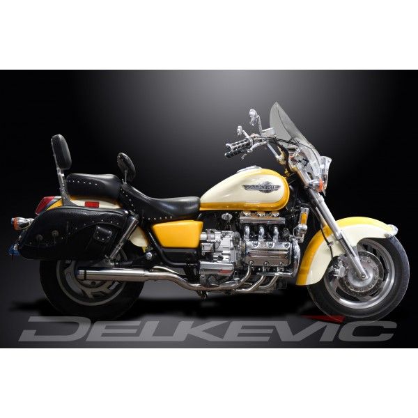 Delkevic volledig systeem Round RVS 410mm - F6C Valkyrie (GL1500C) (1996-2003)