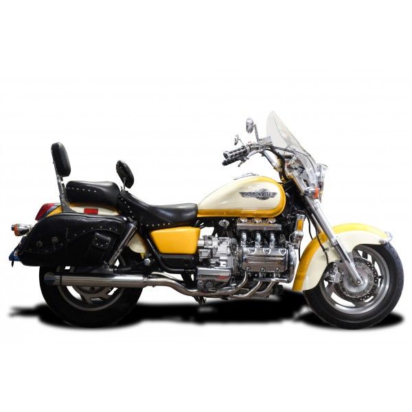 Delkevic volledig systeem Round RVS 550mm - F6C Valkyrie (GL1500C) (1996-2003)