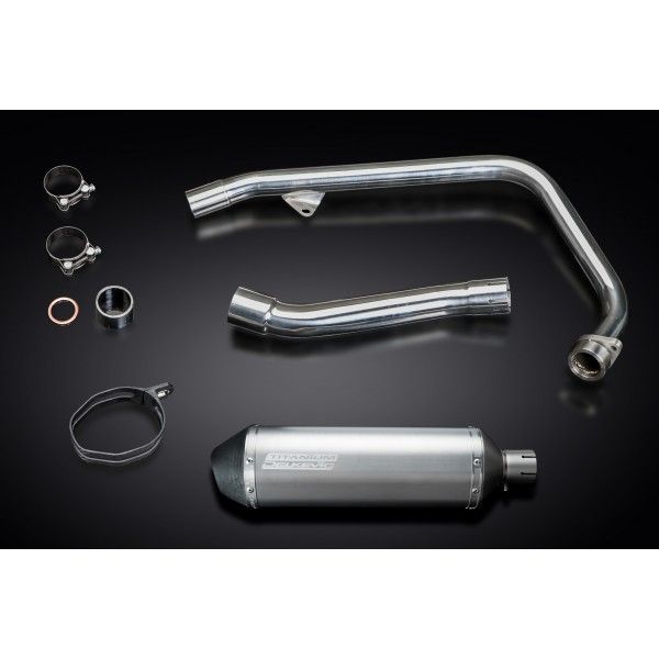 Delkevic volledig systeem X-Oval Titanium 343mm - CBR250R MC41 (2011-2013)