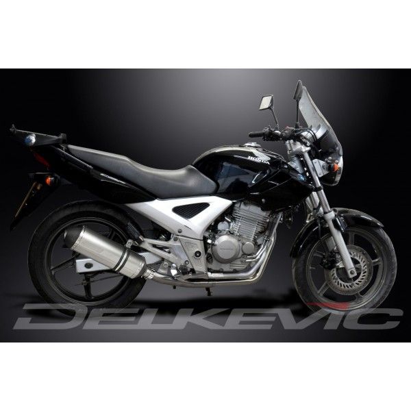 Delkevic volledig systeem X-Oval Titanium 343mm - CBF250 (2004-2012)