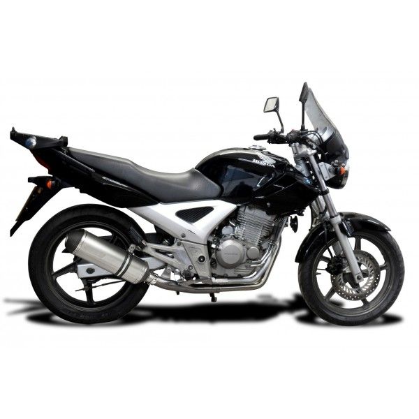 Delkevic volledig systeem X-Oval Titanium 343mm - CBF250 (2004-2012)