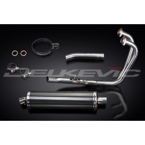 Delkevic volledig systeem Oval Carbon 450mm - CBF500 (2004-2008)