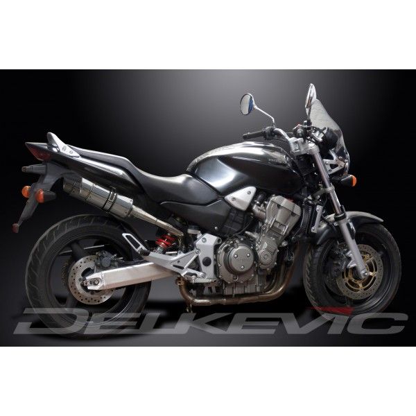 Delkevic slip-on kit Round RVS 200mm - CB900F HORNET (2001-2009)