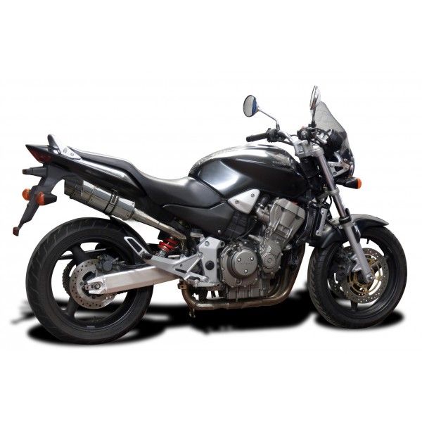 Delkevic slip-on kit Round RVS 200mm - CB900F HORNET (2001-2009)