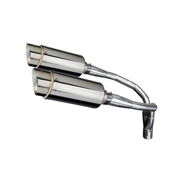 Delkevic slip-on kit Round RVS 200mm - CB900F HORNET (2001-2009)