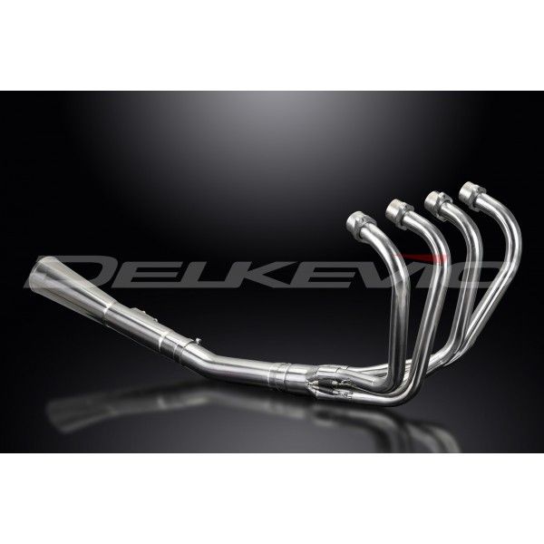 Delkevic volledig systeem Megaphone RVS 550mm - CB900C (1980-1982)