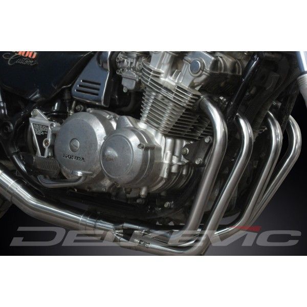 Delkevic volledig systeem Megaphone RVS 550mm - CB900C (1980-1982)