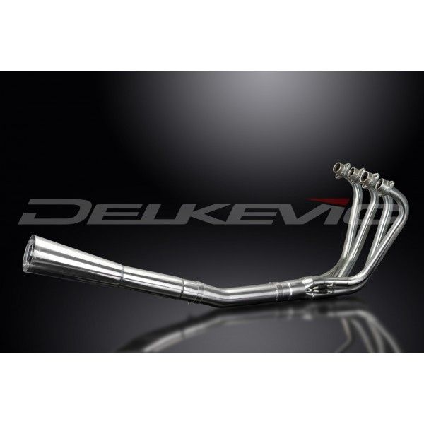 Delkevic volledig systeem Megaphone RVS 550mm - CB900C (1980-1982)